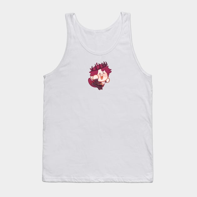 Loud Dino Boi Tank Top by Niamh Smith Illustrations